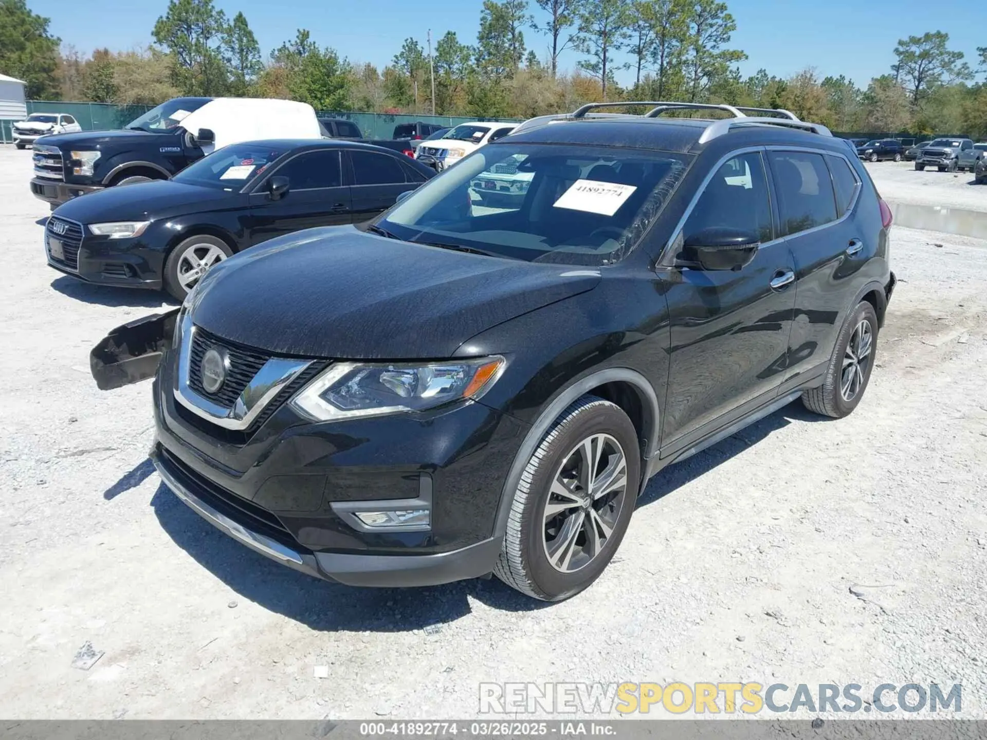 2 Photograph of a damaged car JN8AT2MT9KW268688 NISSAN ROGUE 2019