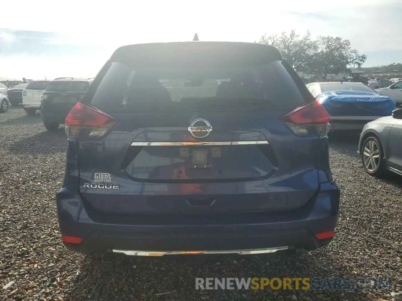 6 Photograph of a damaged car JN8AT2MT9KW500495 NISSAN ROGUE 2019