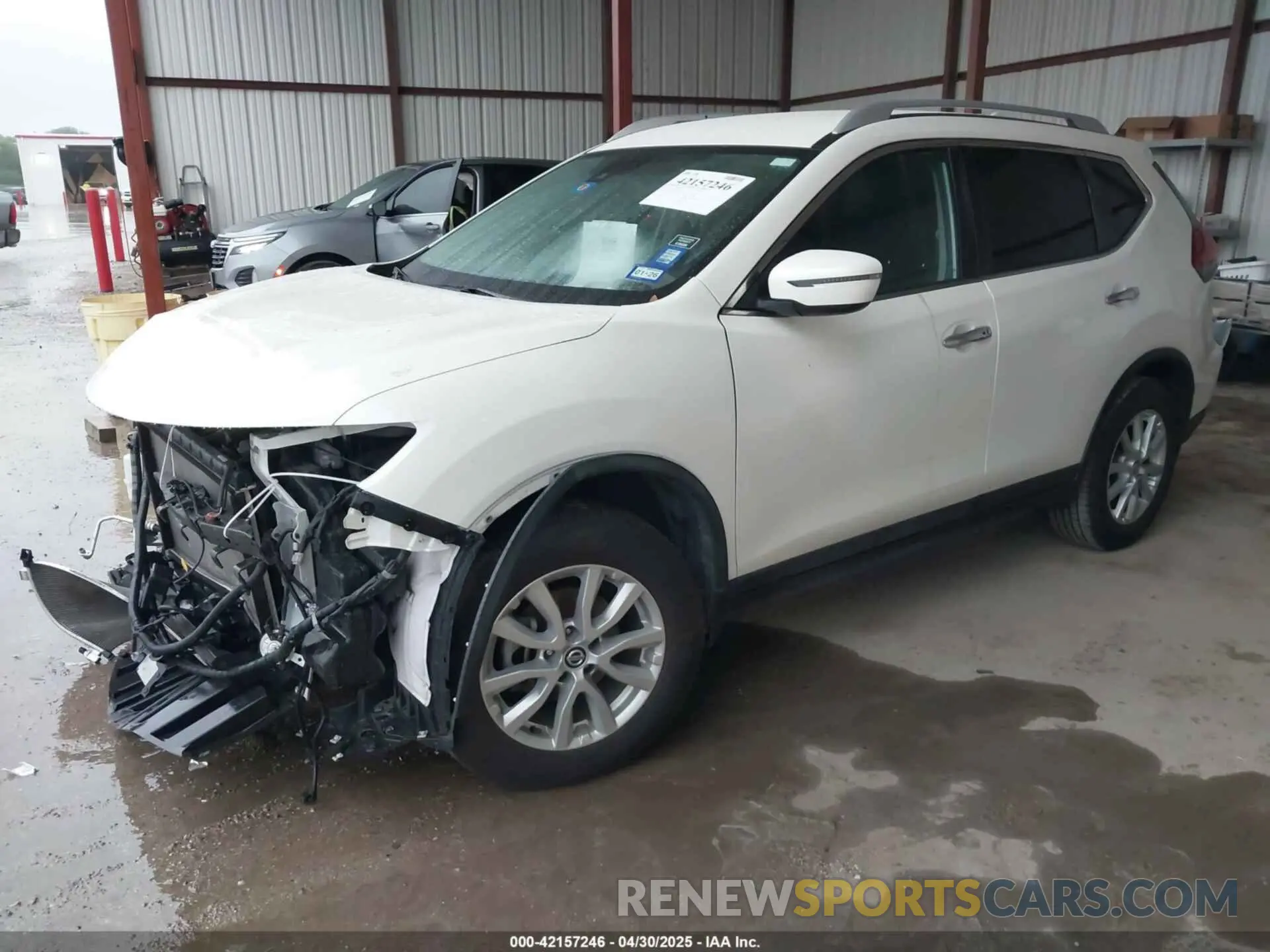 2 Photograph of a damaged car JN8AT2MT9KW500710 NISSAN ROGUE 2019