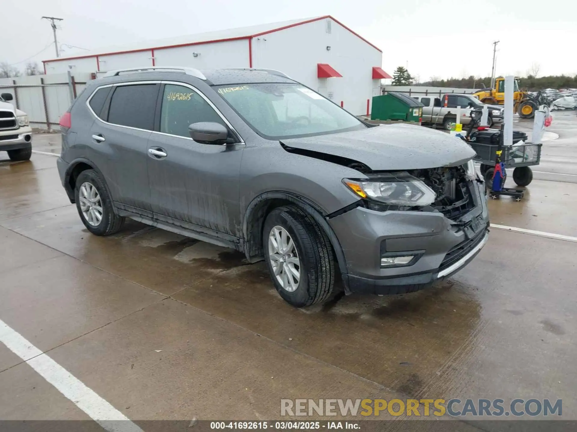 1 Photograph of a damaged car JN8AT2MTXKW502479 NISSAN ROGUE 2019