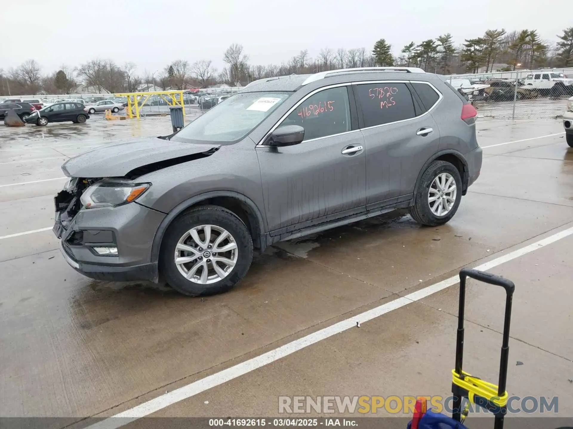 2 Photograph of a damaged car JN8AT2MTXKW502479 NISSAN ROGUE 2019
