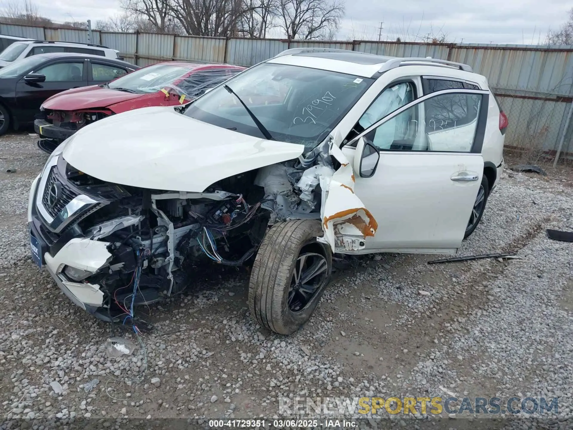 2 Photograph of a damaged car JN8AT2MV0KW379907 NISSAN ROGUE 2019