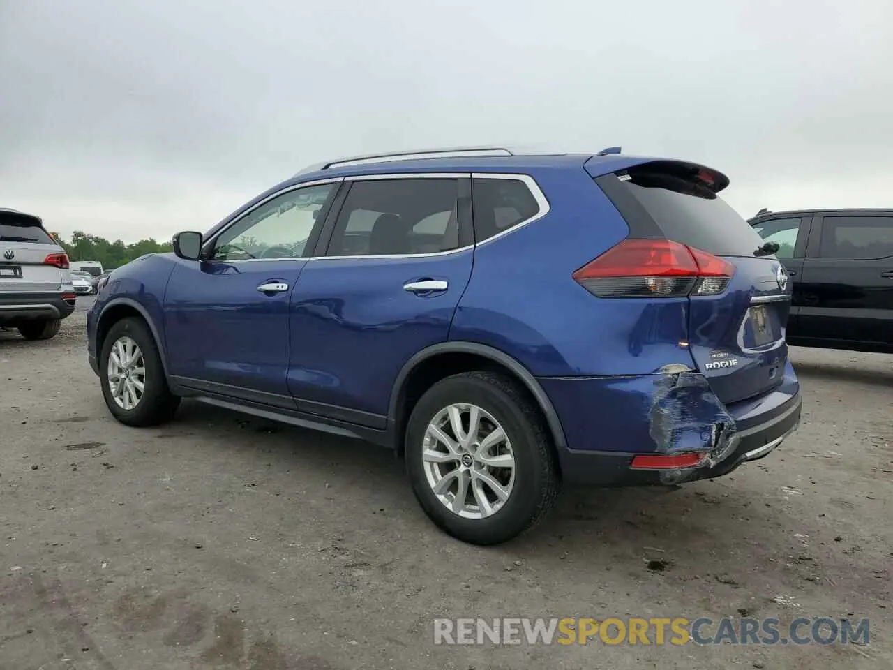 2 Photograph of a damaged car JN8AT2MV0KW379938 NISSAN ROGUE 2019