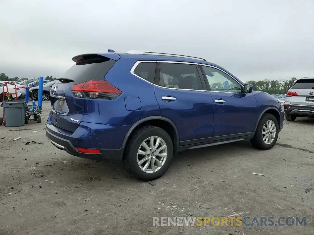 3 Photograph of a damaged car JN8AT2MV0KW379938 NISSAN ROGUE 2019