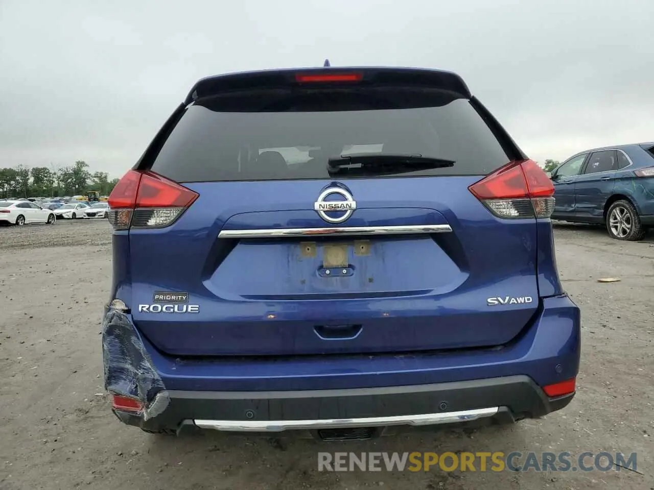 6 Photograph of a damaged car JN8AT2MV0KW379938 NISSAN ROGUE 2019