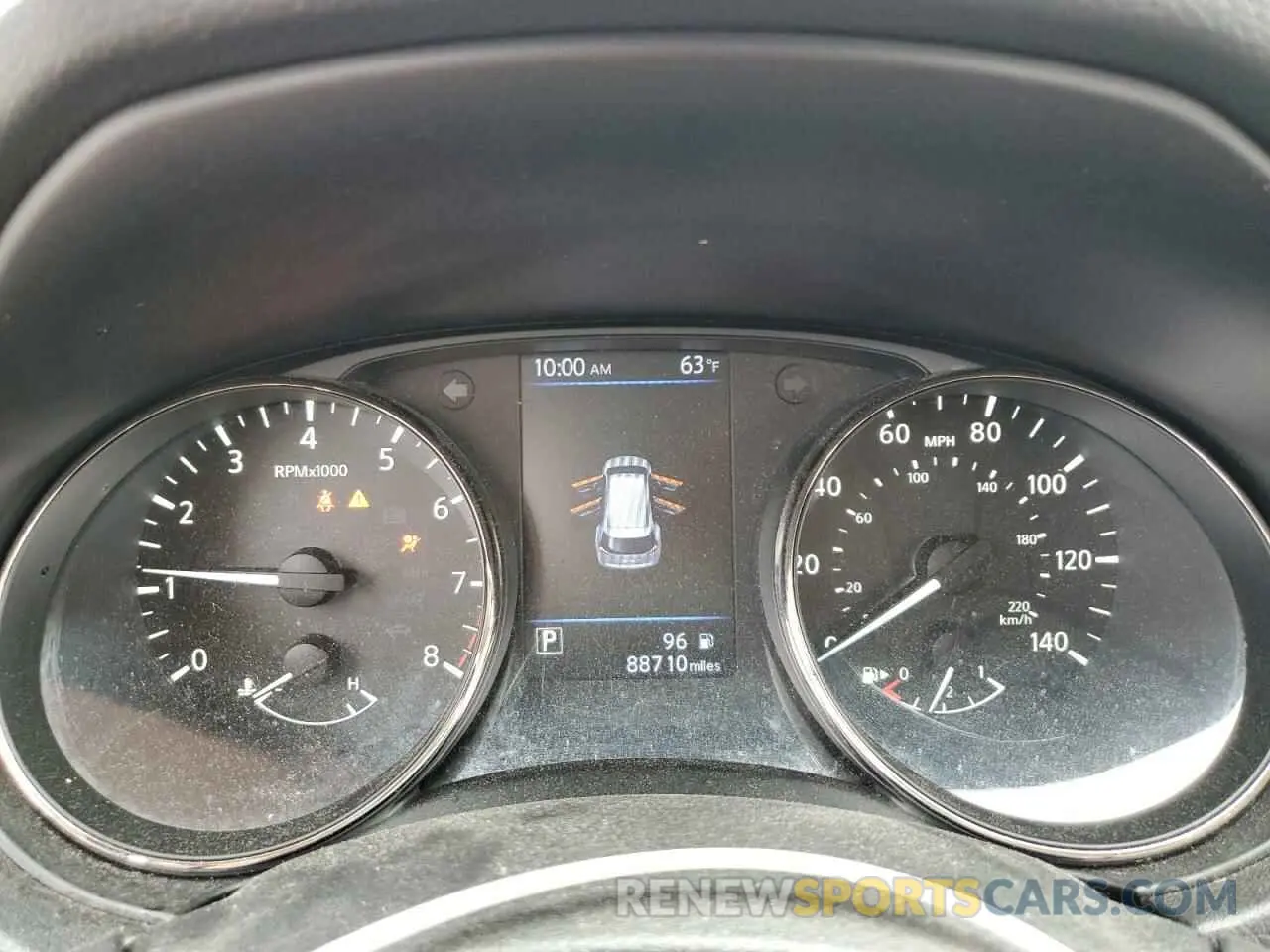 9 Photograph of a damaged car JN8AT2MV0KW379938 NISSAN ROGUE 2019