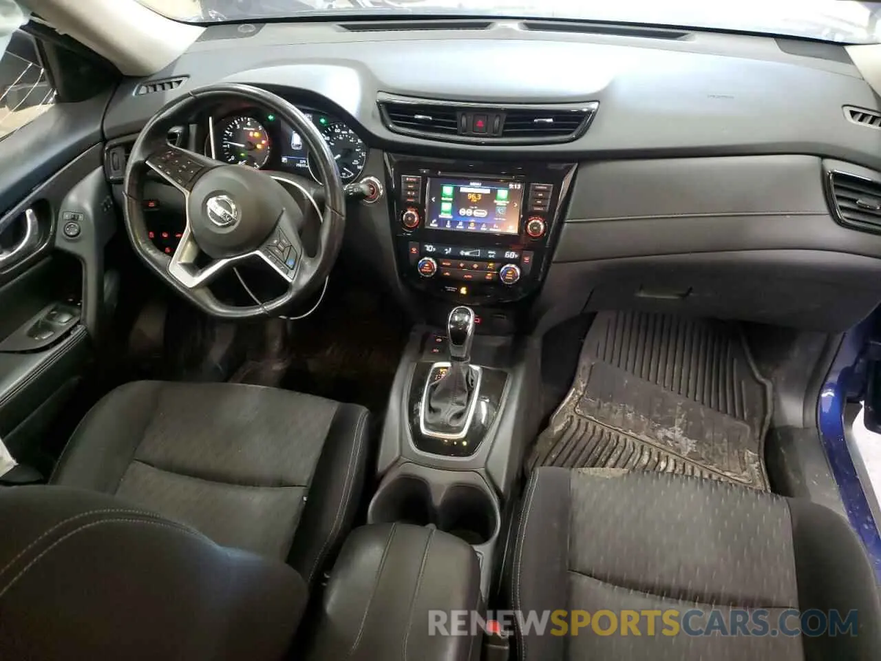8 Photograph of a damaged car JN8AT2MV0KW381530 NISSAN ROGUE 2019
