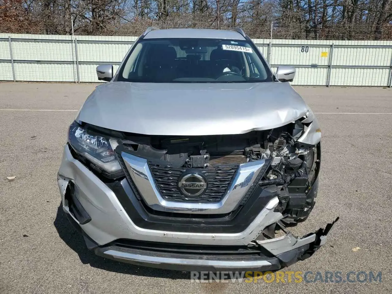 5 Photograph of a damaged car JN8AT2MV0KW381799 NISSAN ROGUE 2019