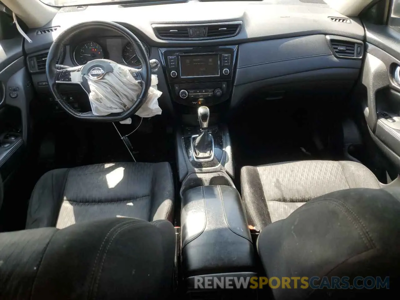 8 Photograph of a damaged car JN8AT2MV0KW381799 NISSAN ROGUE 2019