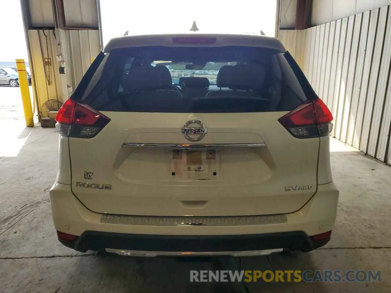 6 Photograph of a damaged car JN8AT2MV0KW387957 NISSAN ROGUE 2019