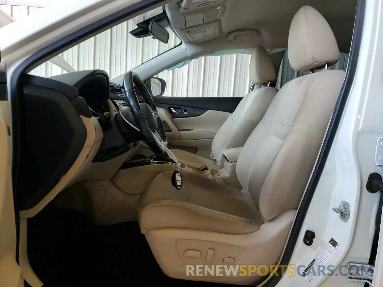7 Photograph of a damaged car JN8AT2MV0KW387957 NISSAN ROGUE 2019