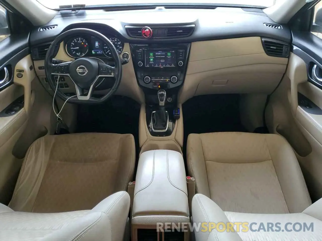 8 Photograph of a damaged car JN8AT2MV0KW387957 NISSAN ROGUE 2019
