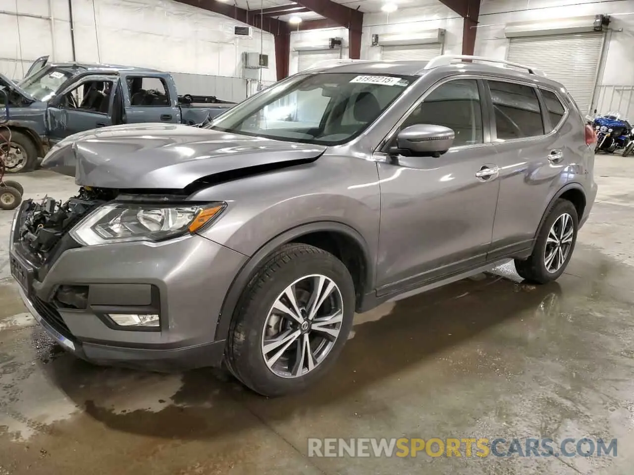 1 Photograph of a damaged car JN8AT2MV0KW394780 NISSAN ROGUE 2019