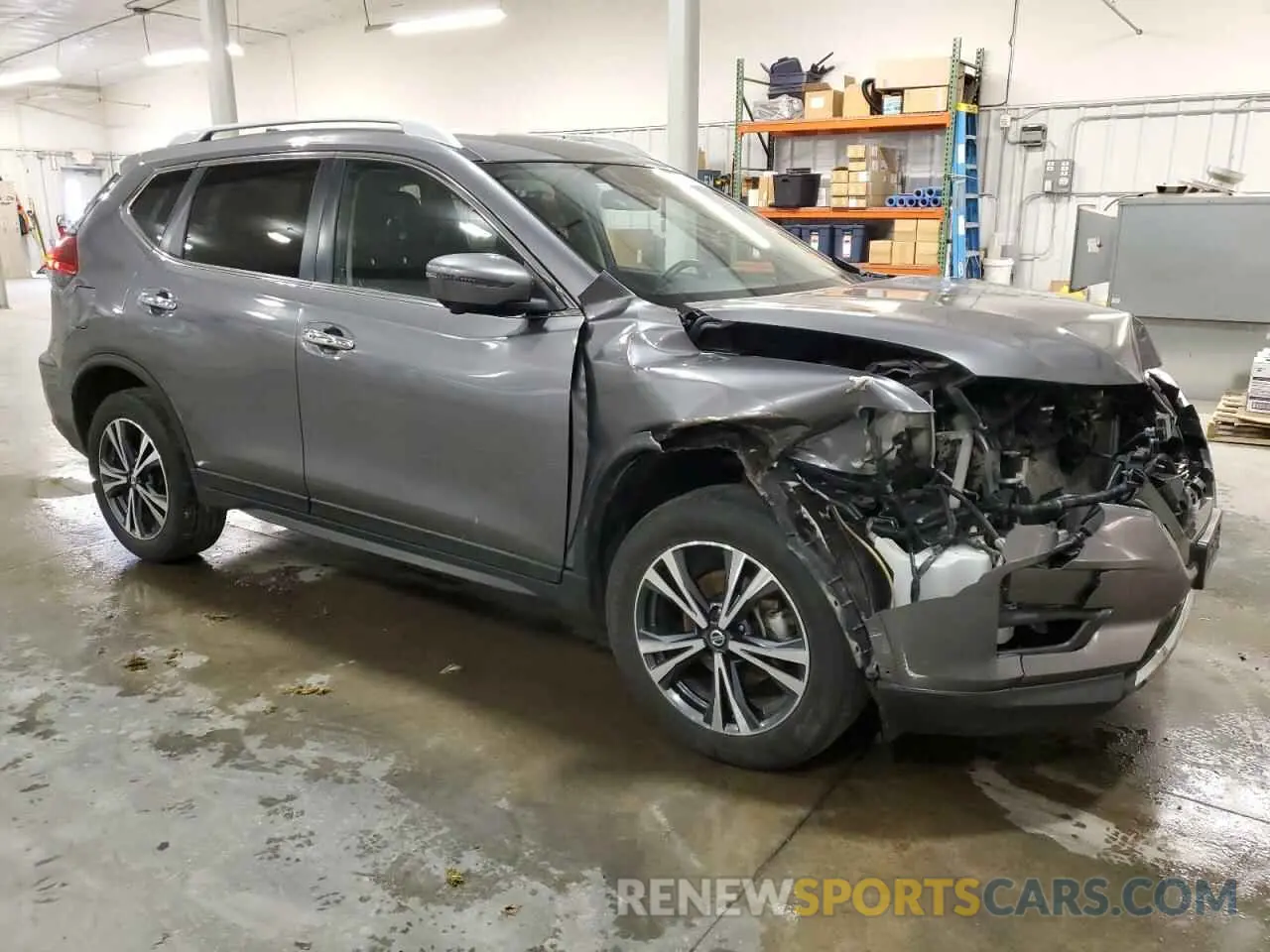 4 Photograph of a damaged car JN8AT2MV0KW394780 NISSAN ROGUE 2019