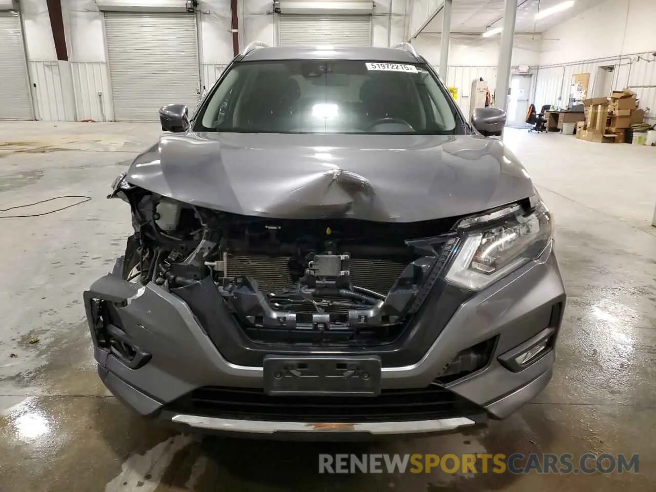 5 Photograph of a damaged car JN8AT2MV0KW394780 NISSAN ROGUE 2019