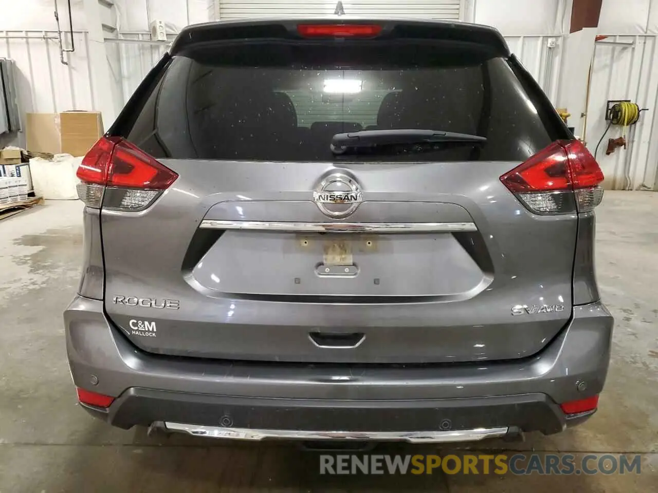 6 Photograph of a damaged car JN8AT2MV0KW394780 NISSAN ROGUE 2019