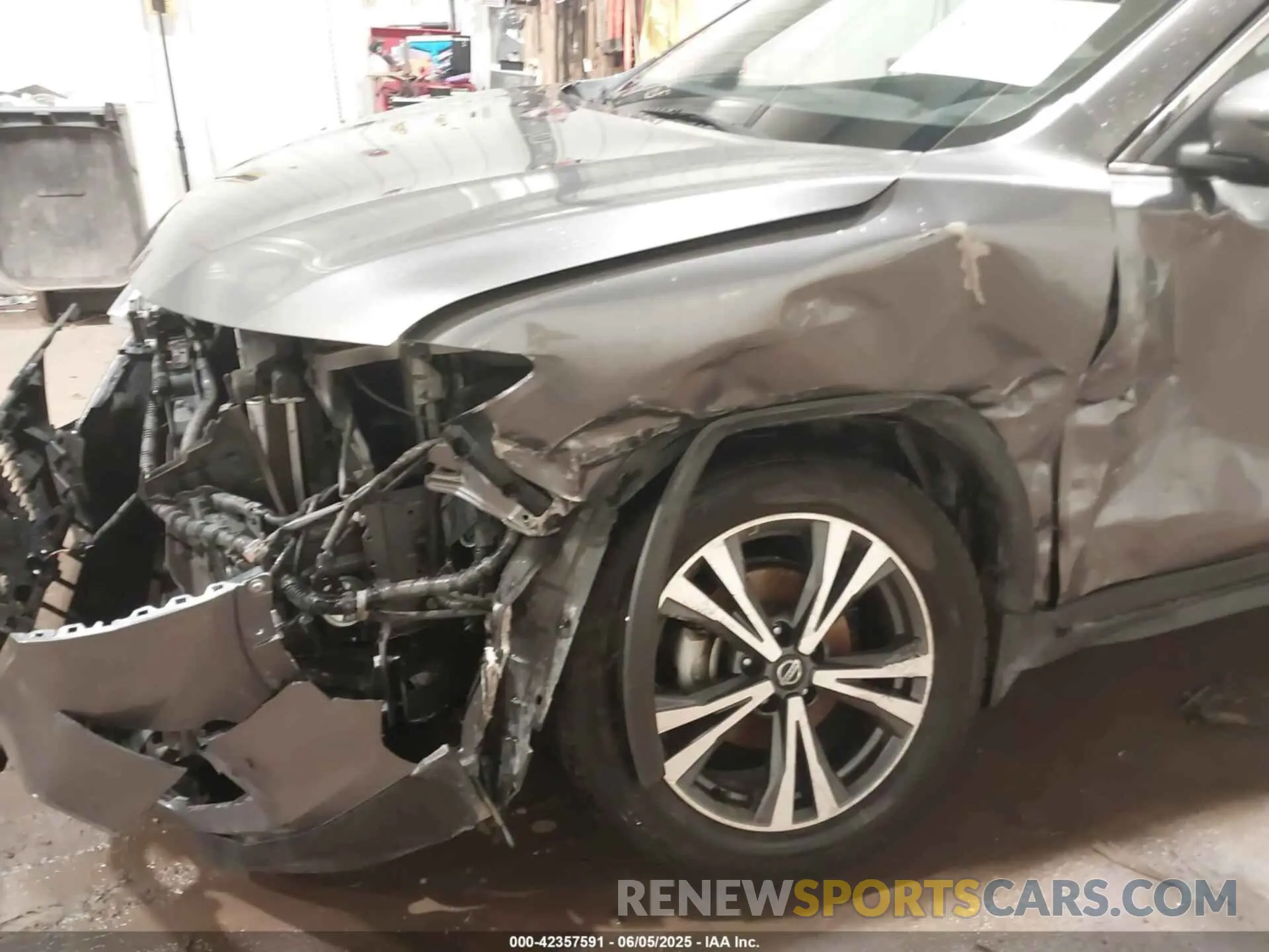 6 Photograph of a damaged car JN8AT2MV0KW398800 NISSAN ROGUE 2019