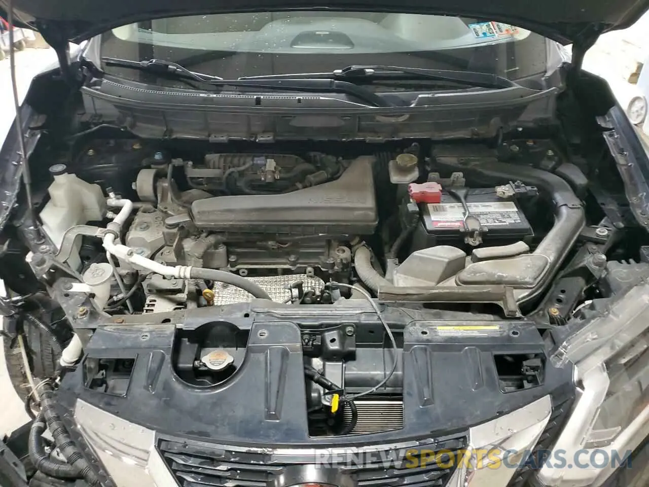 12 Photograph of a damaged car JN8AT2MV1KW374490 NISSAN ROGUE 2019