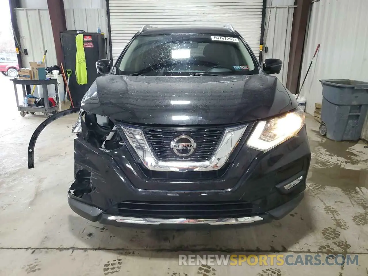 5 Photograph of a damaged car JN8AT2MV1KW374490 NISSAN ROGUE 2019