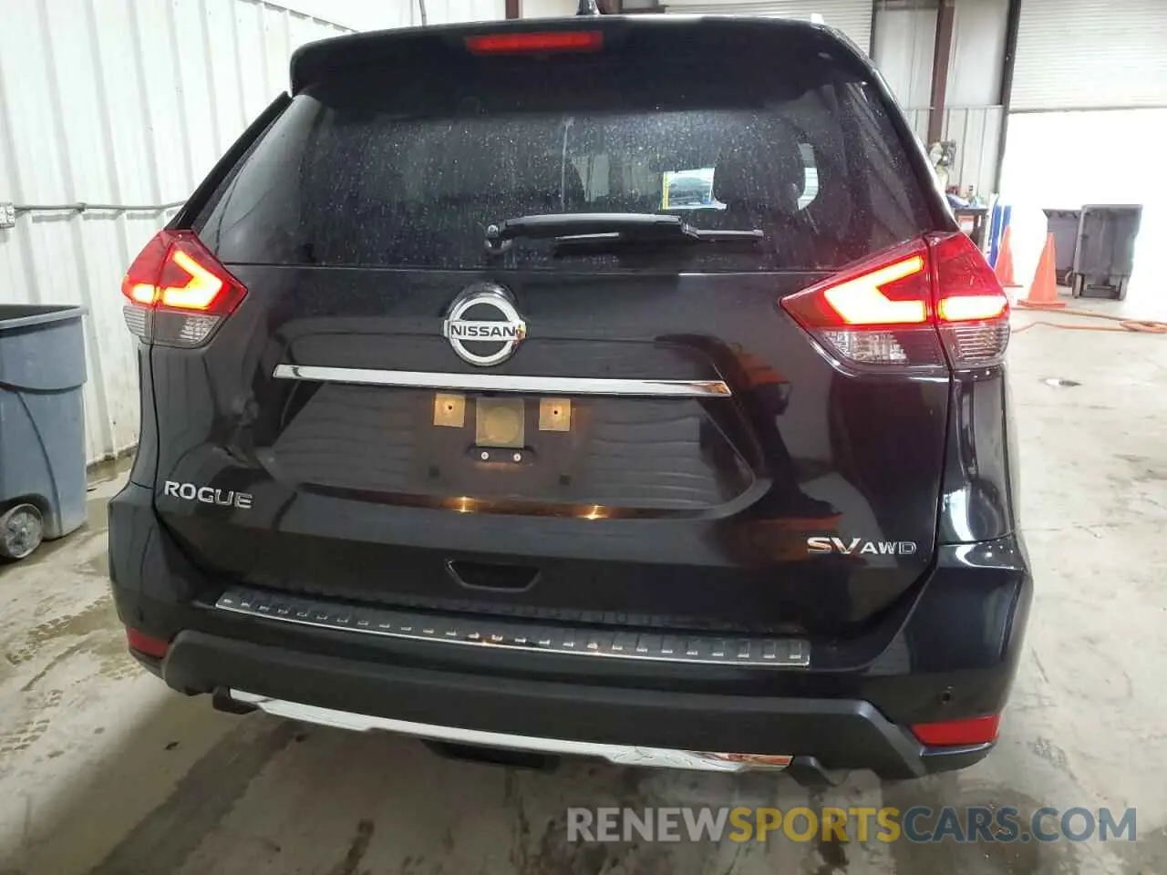 6 Photograph of a damaged car JN8AT2MV1KW374490 NISSAN ROGUE 2019