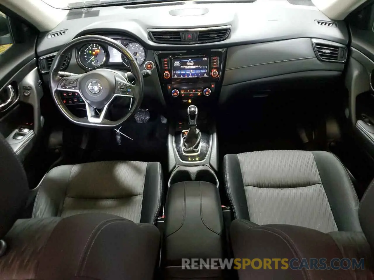 8 Photograph of a damaged car JN8AT2MV1KW374490 NISSAN ROGUE 2019