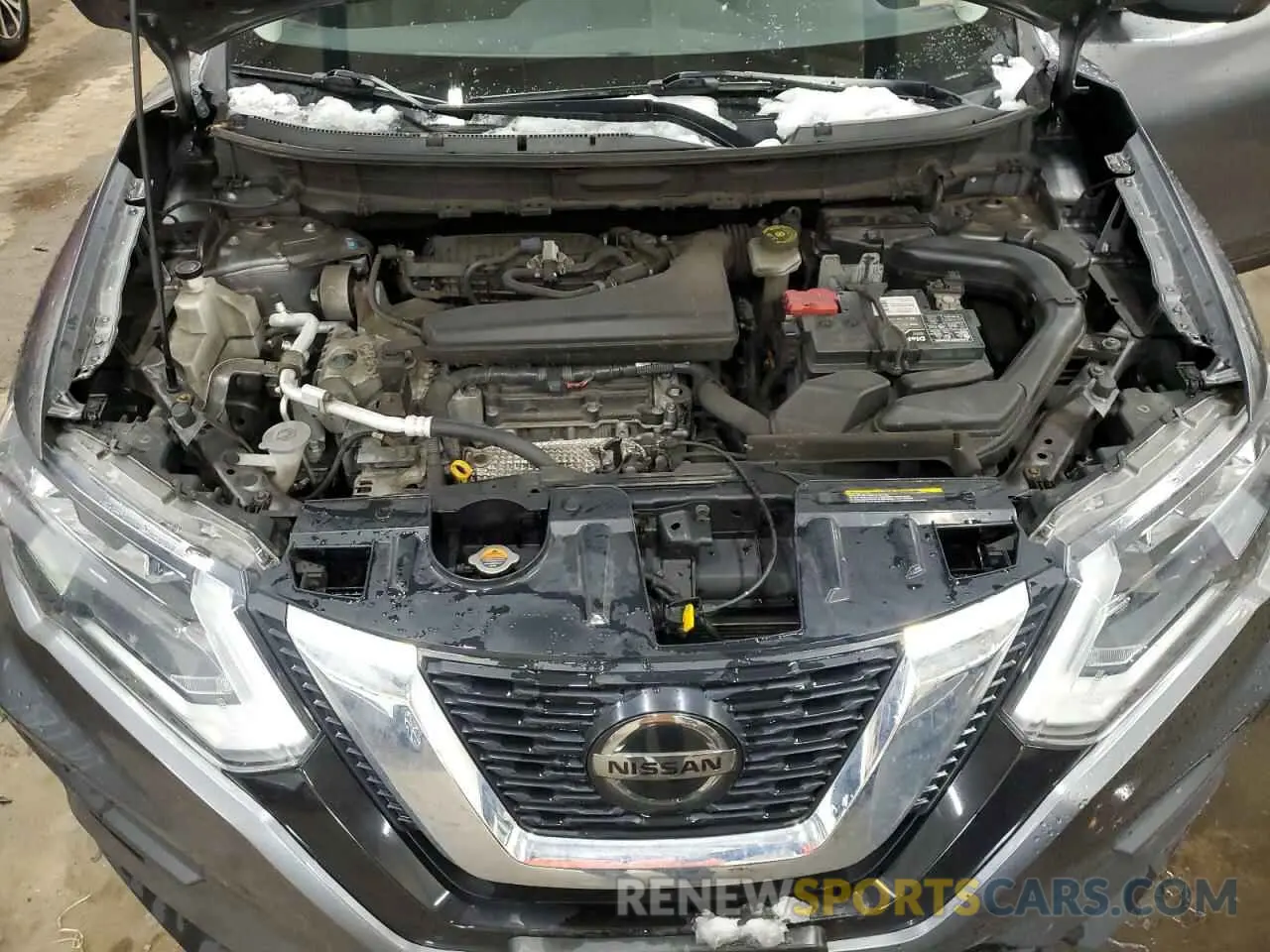12 Photograph of a damaged car JN8AT2MV1KW375719 NISSAN ROGUE 2019