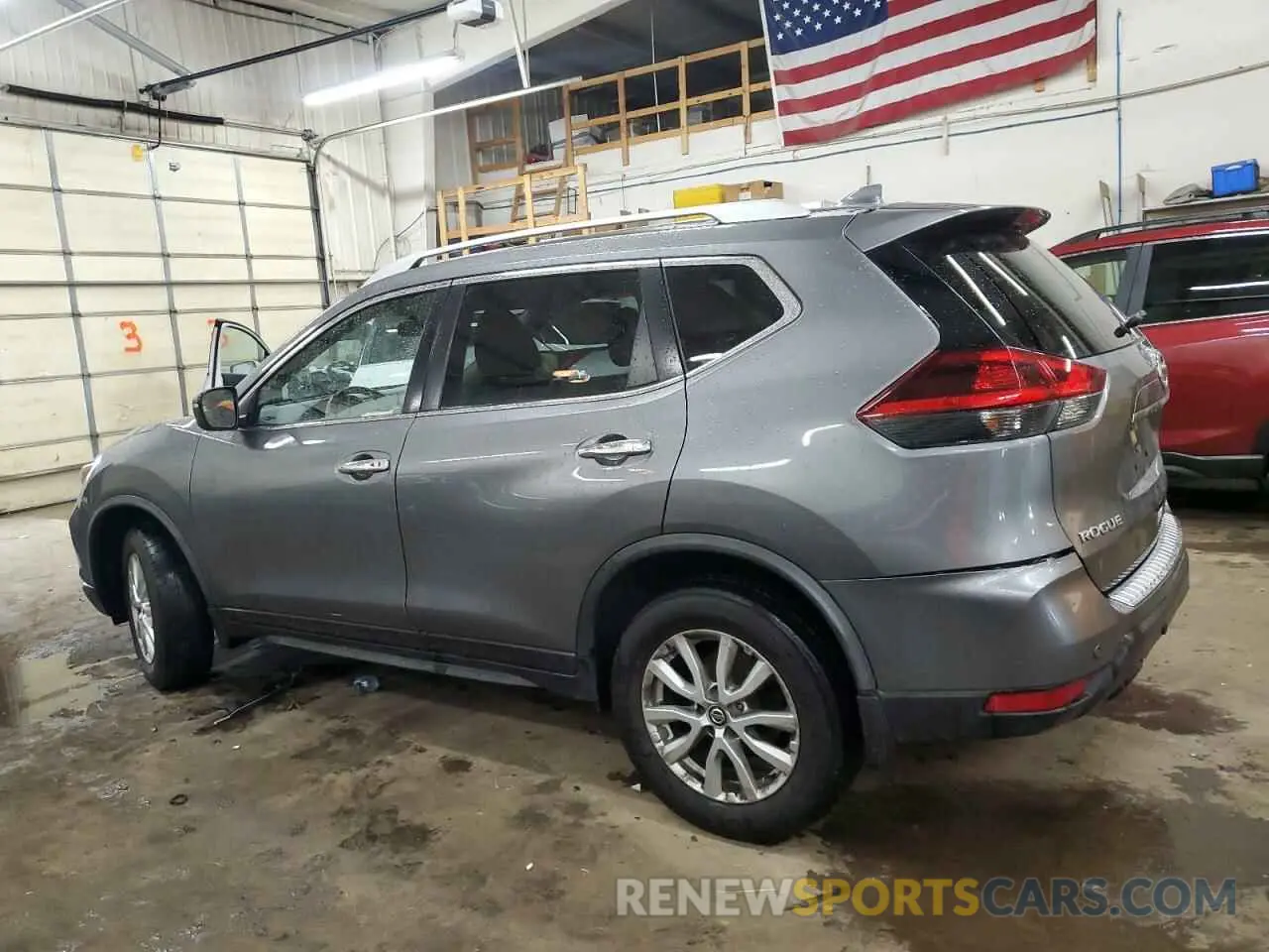 2 Photograph of a damaged car JN8AT2MV1KW375719 NISSAN ROGUE 2019