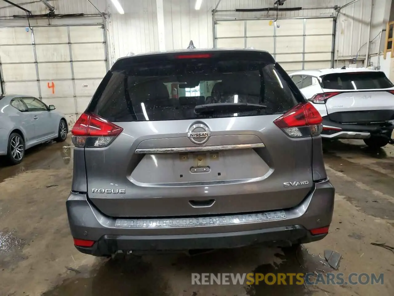 6 Photograph of a damaged car JN8AT2MV1KW375719 NISSAN ROGUE 2019