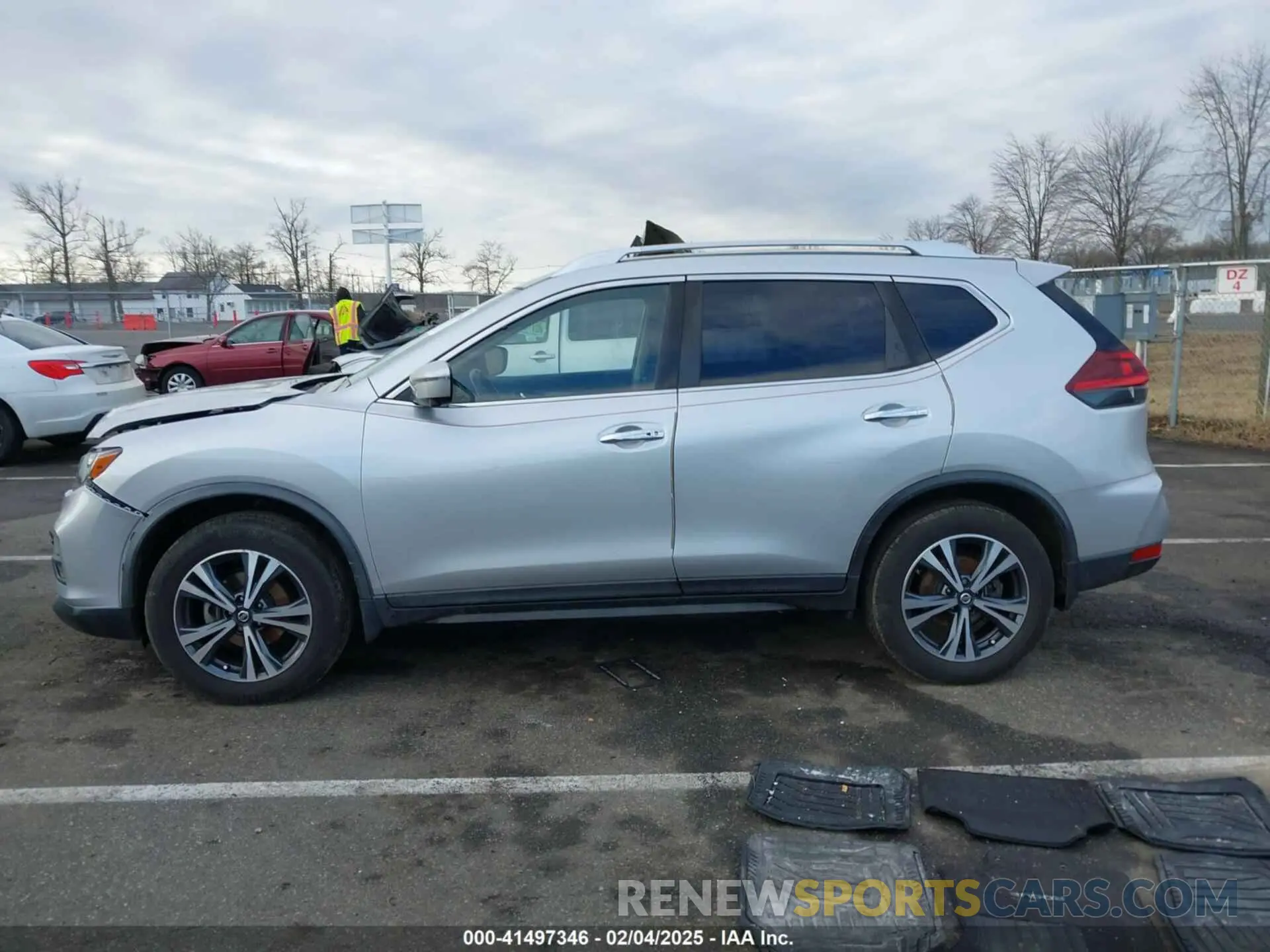 14 Photograph of a damaged car JN8AT2MV1KW379852 NISSAN ROGUE 2019