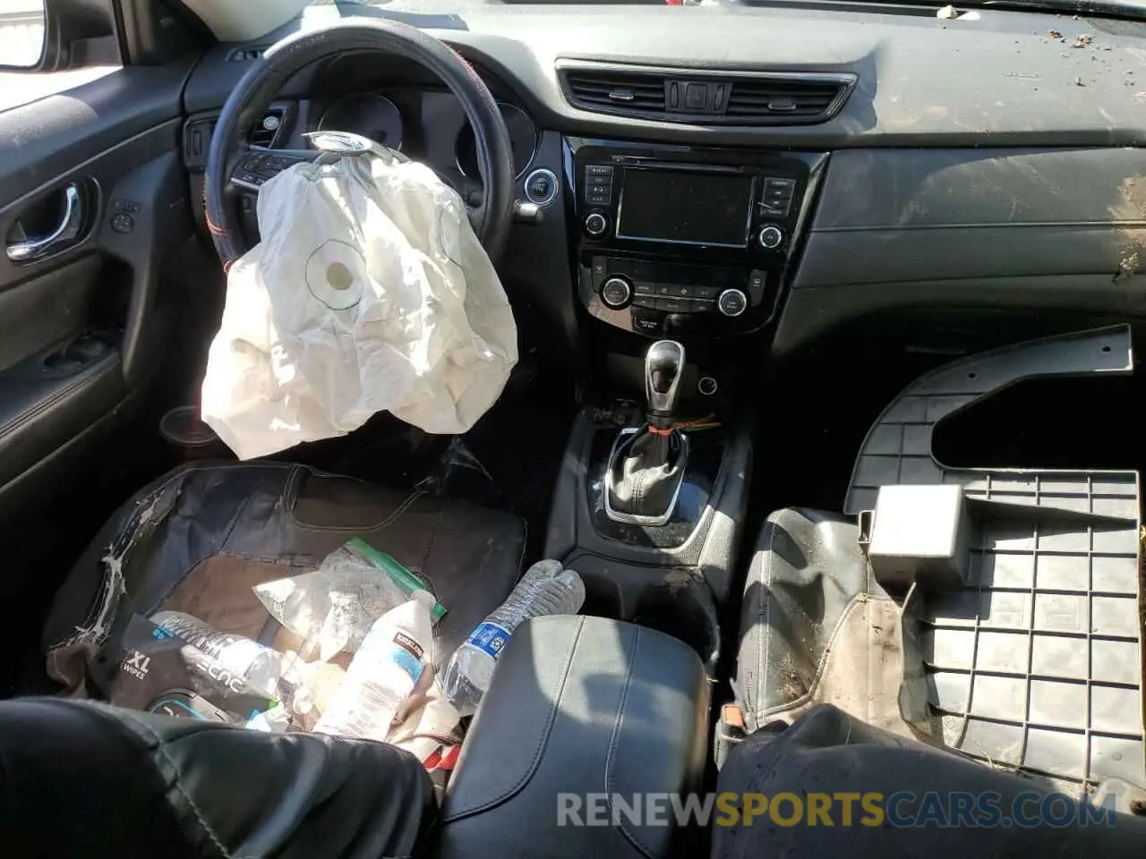 8 Photograph of a damaged car JN8AT2MV1KW381701 NISSAN ROGUE 2019