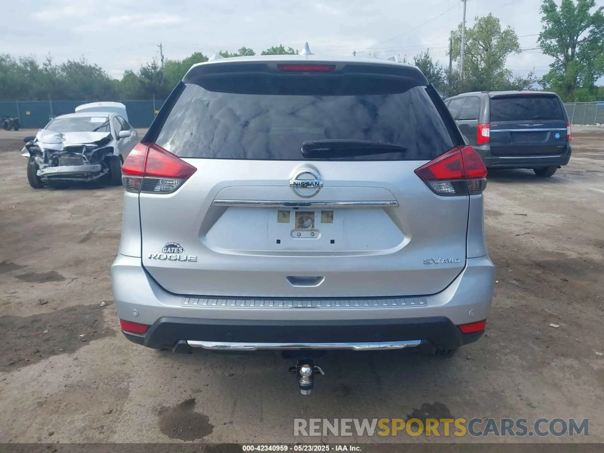16 Photograph of a damaged car JN8AT2MV1KW386333 NISSAN ROGUE 2019