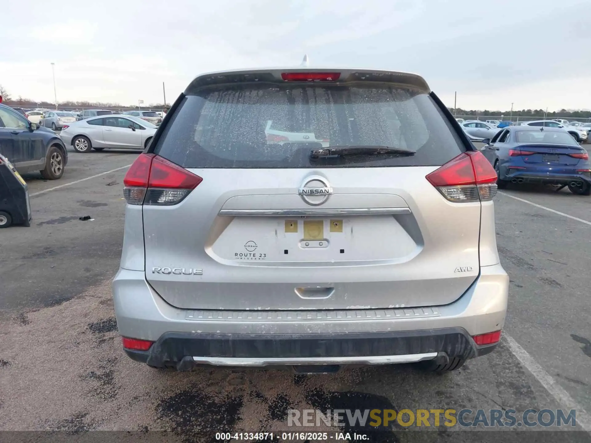 16 Photograph of a damaged car JN8AT2MV1KW387501 NISSAN ROGUE 2019