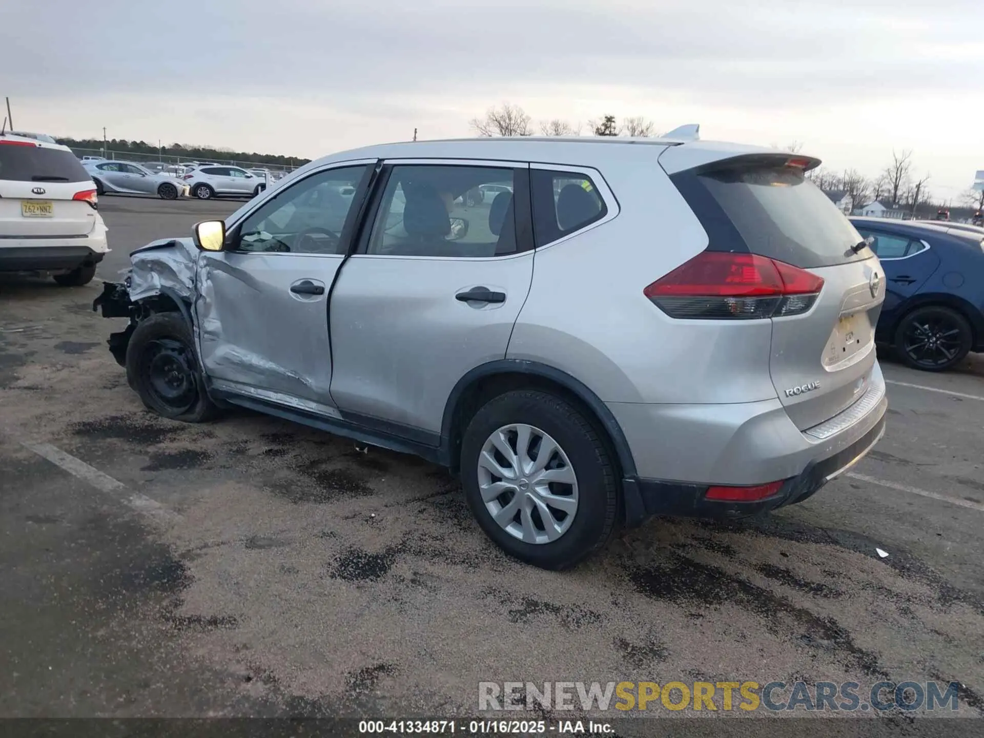 3 Photograph of a damaged car JN8AT2MV1KW387501 NISSAN ROGUE 2019