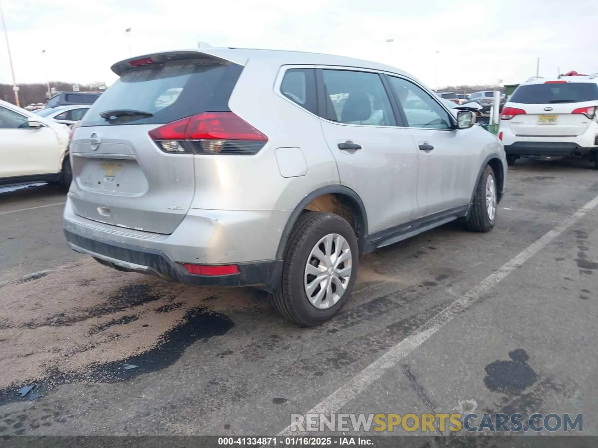 4 Photograph of a damaged car JN8AT2MV1KW387501 NISSAN ROGUE 2019