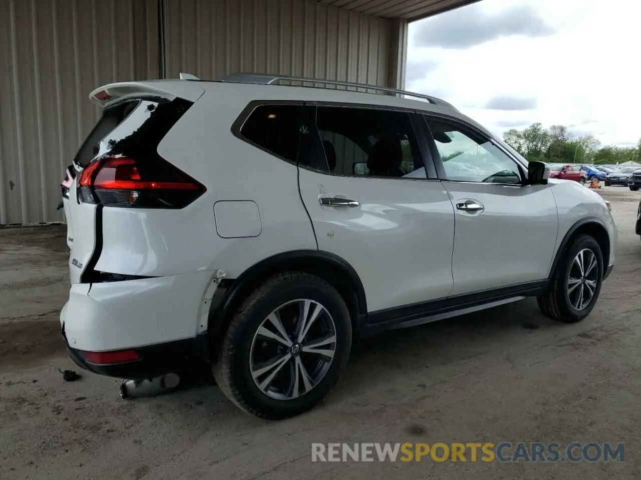 3 Photograph of a damaged car JN8AT2MV1KW389099 NISSAN ROGUE 2019