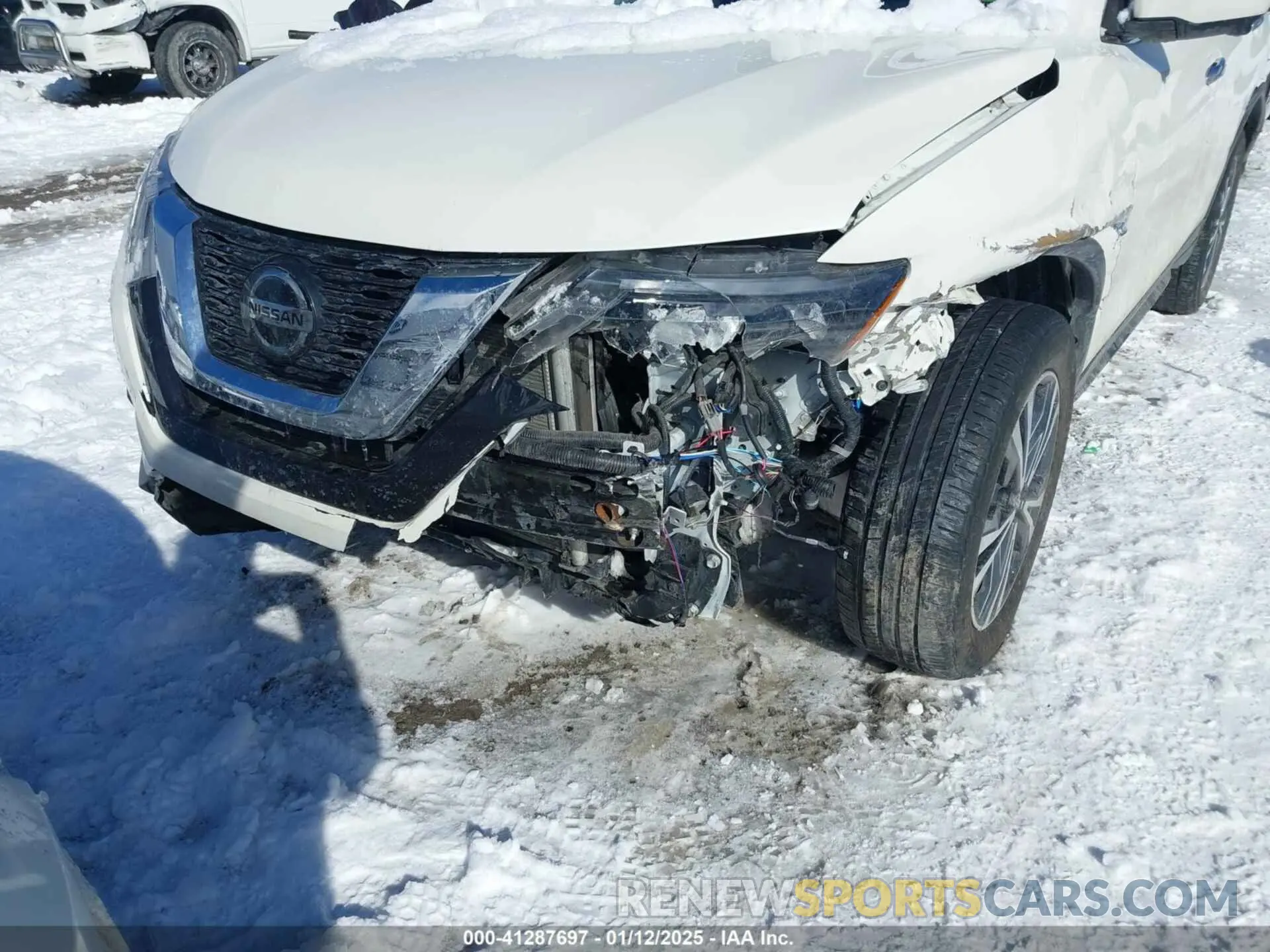 6 Photograph of a damaged car JN8AT2MV1KW391418 NISSAN ROGUE 2019