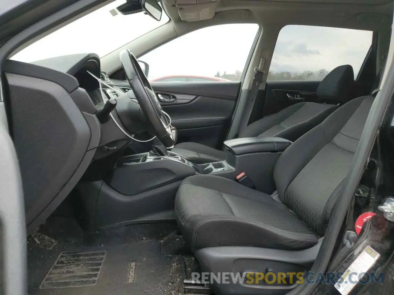 7 Photograph of a damaged car JN8AT2MV1KW393637 NISSAN ROGUE 2019
