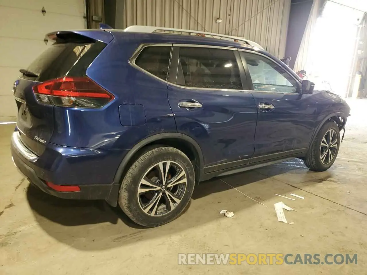 3 Photograph of a damaged car JN8AT2MV1KW393878 NISSAN ROGUE 2019