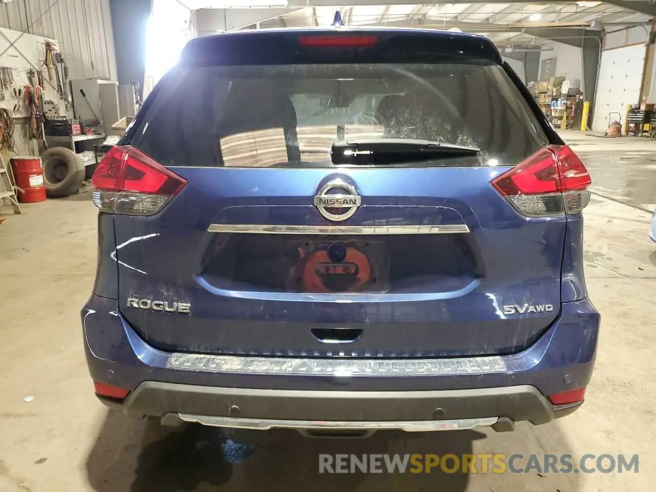 6 Photograph of a damaged car JN8AT2MV1KW393878 NISSAN ROGUE 2019