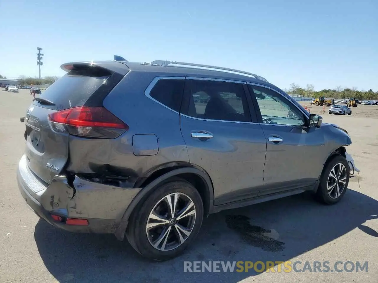 3 Photograph of a damaged car JN8AT2MV1KW394397 NISSAN ROGUE 2019