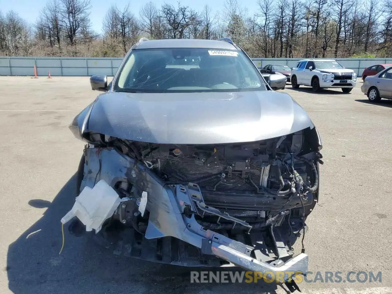 5 Photograph of a damaged car JN8AT2MV1KW394397 NISSAN ROGUE 2019