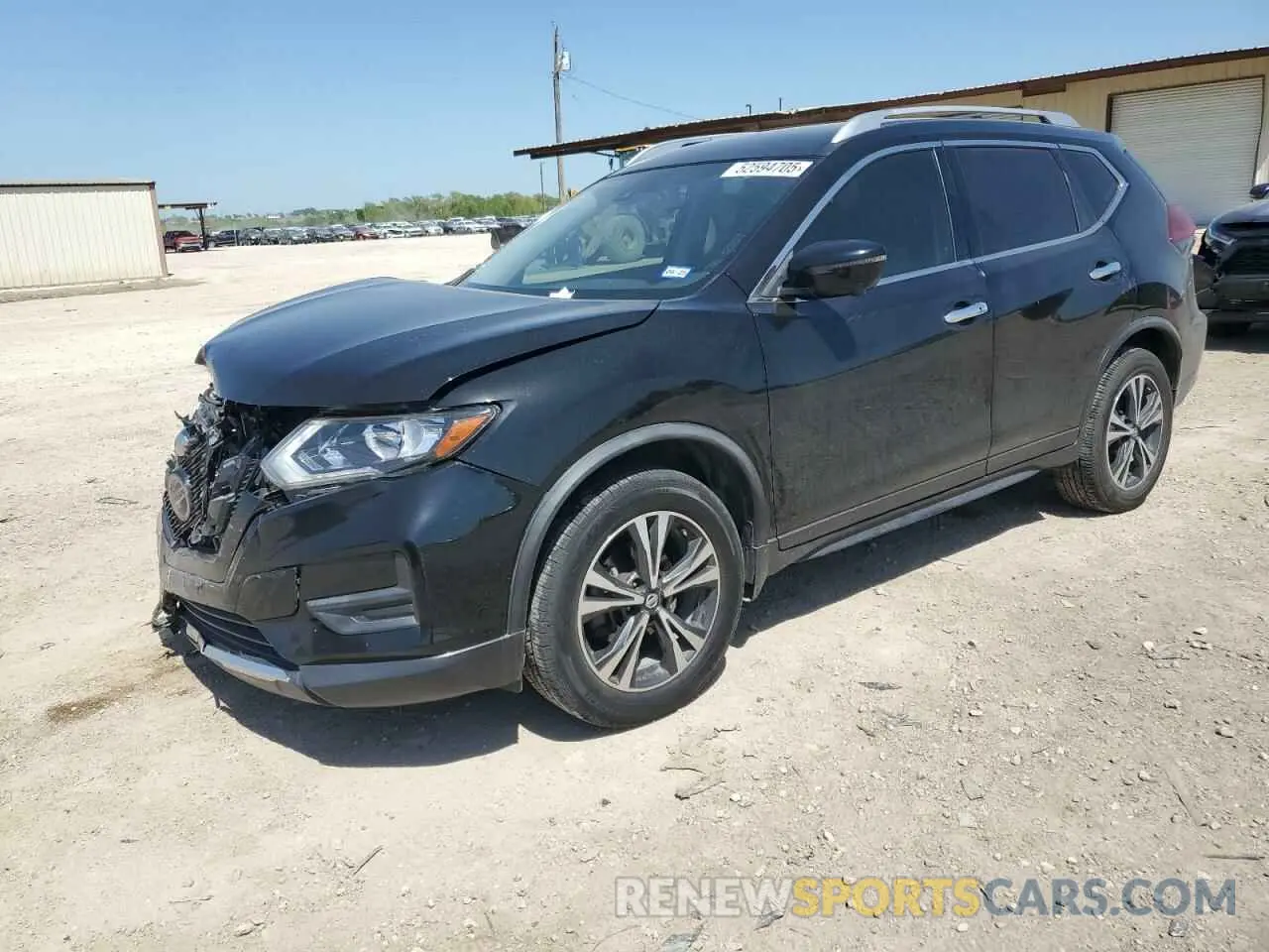 1 Photograph of a damaged car JN8AT2MV1KW395923 NISSAN ROGUE 2019