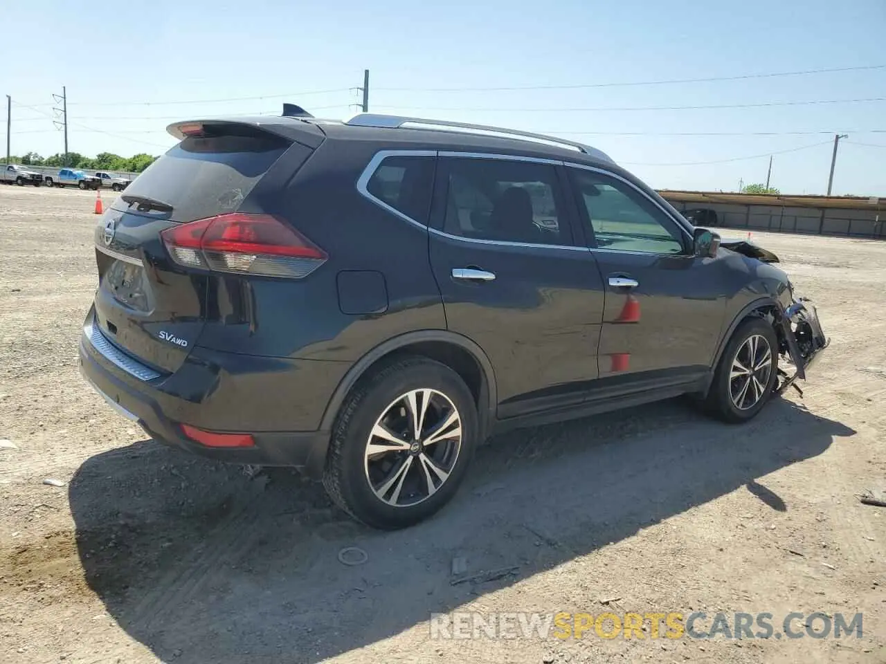 3 Photograph of a damaged car JN8AT2MV1KW395923 NISSAN ROGUE 2019