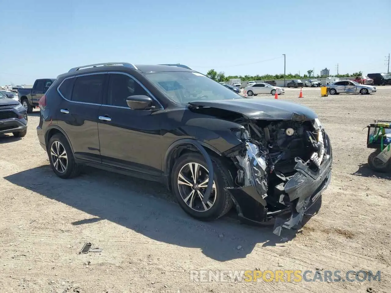 4 Photograph of a damaged car JN8AT2MV1KW395923 NISSAN ROGUE 2019