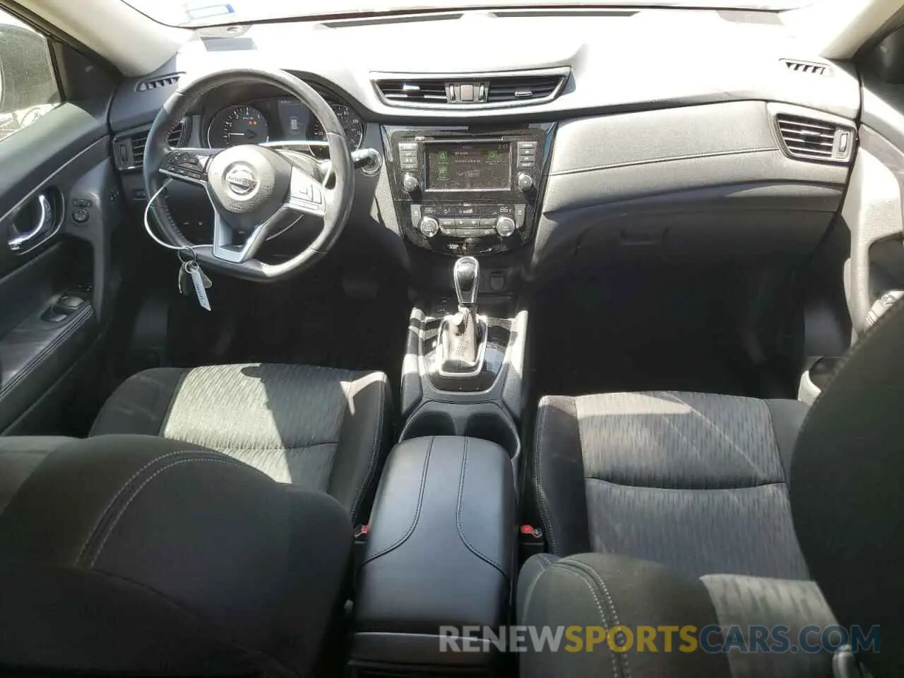 8 Photograph of a damaged car JN8AT2MV1KW395923 NISSAN ROGUE 2019