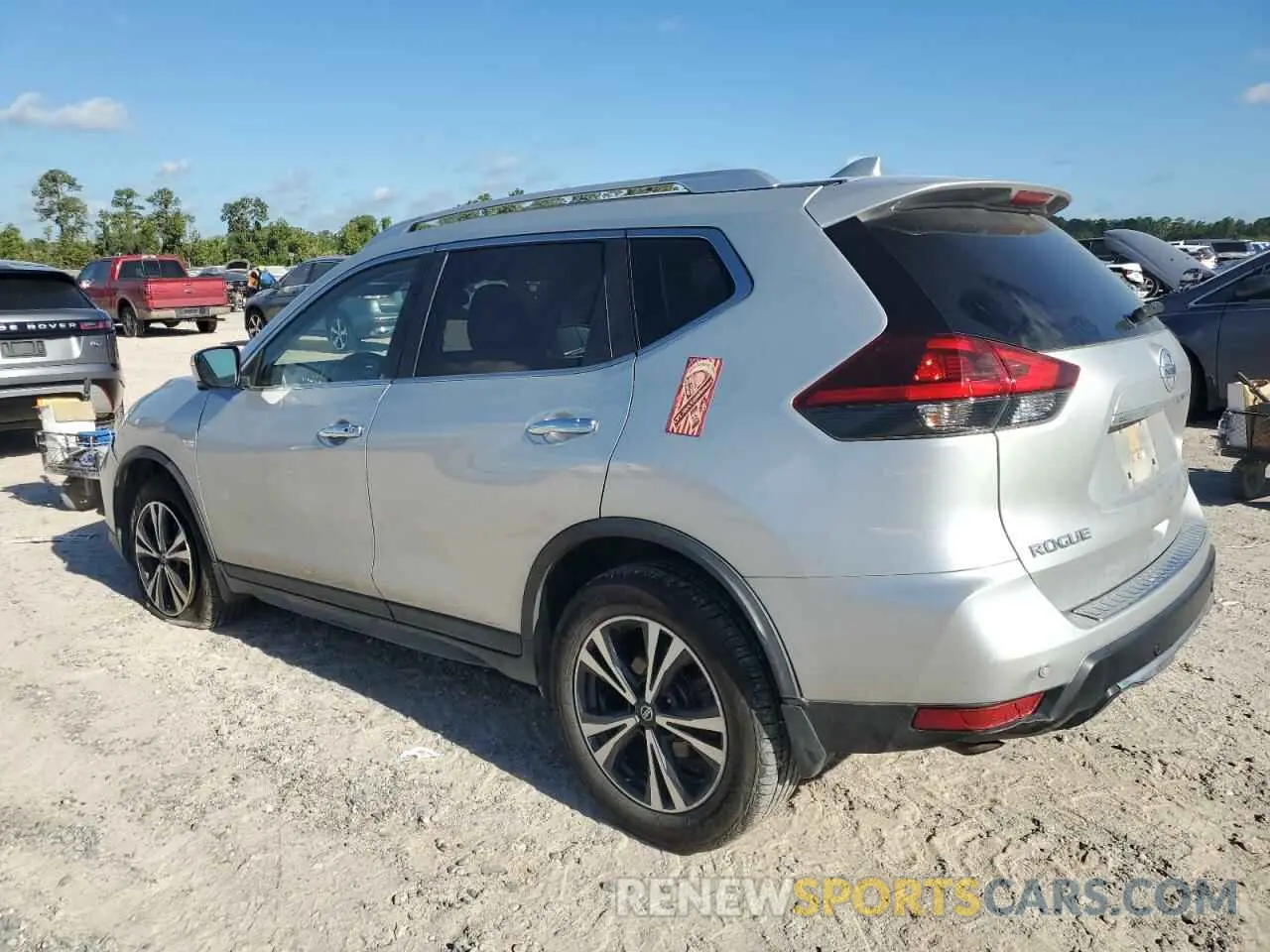 2 Photograph of a damaged car JN8AT2MV2KW382808 NISSAN ROGUE 2019