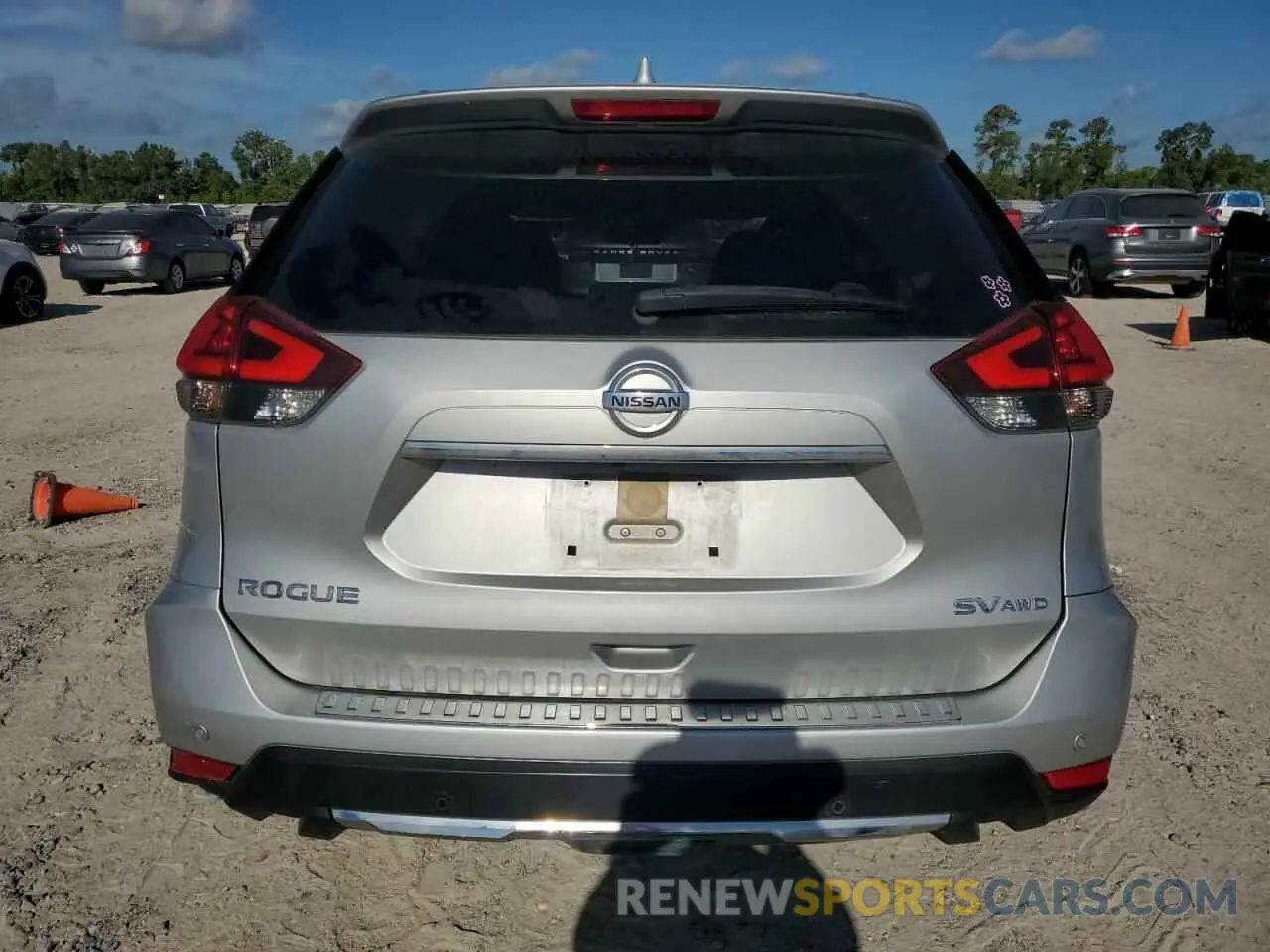 6 Photograph of a damaged car JN8AT2MV2KW382808 NISSAN ROGUE 2019
