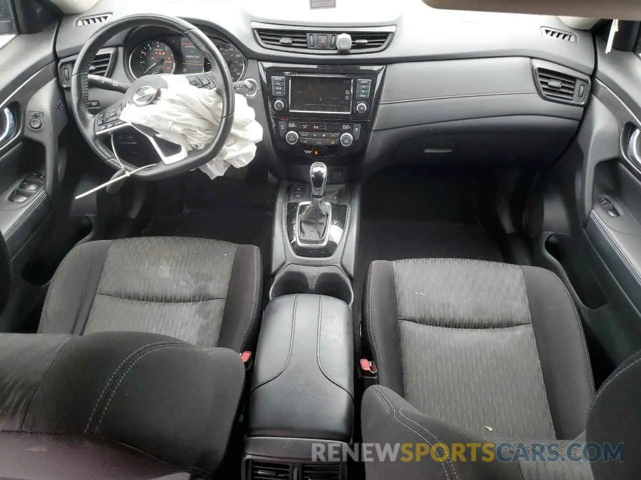 8 Photograph of a damaged car JN8AT2MV2KW382999 NISSAN ROGUE 2019