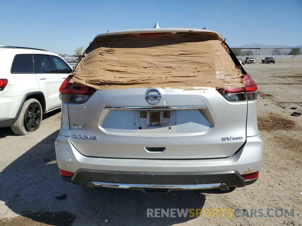 6 Photograph of a damaged car JN8AT2MV2KW386356 NISSAN ROGUE 2019