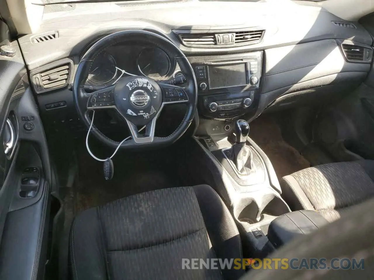 8 Photograph of a damaged car JN8AT2MV2KW386356 NISSAN ROGUE 2019